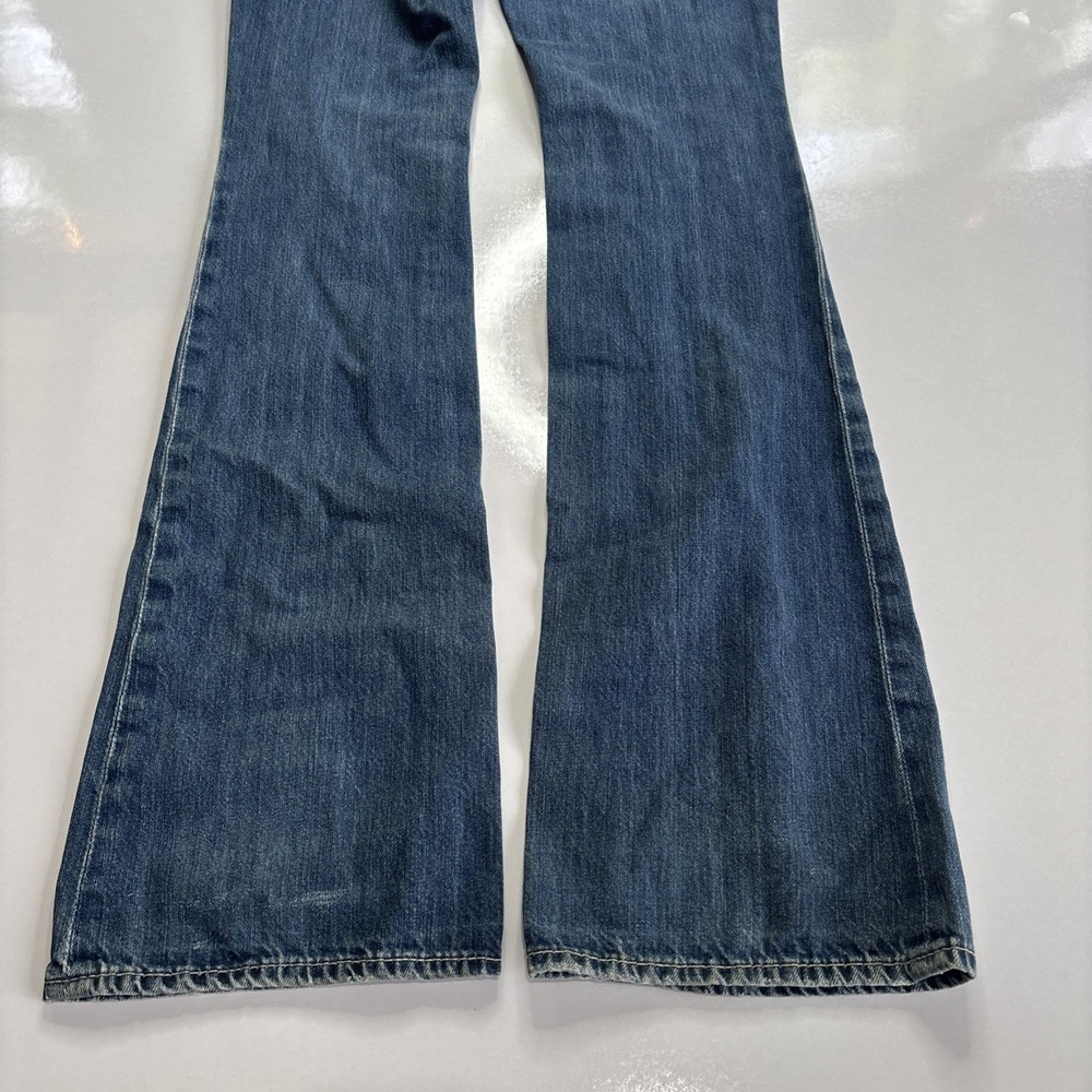 Big Star Remy Low Rise Boot Cut Women's 28XXL Flap Pocket Blue Jeans Y2K 32x38 - Picture 10 of 14